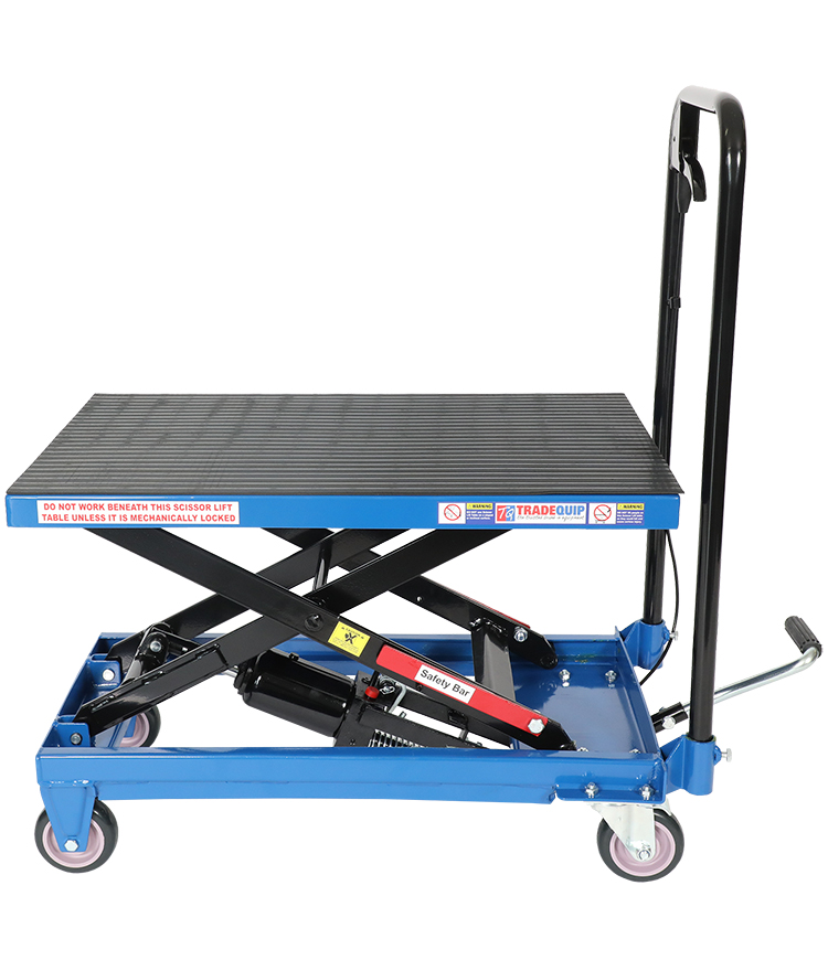 Scissor Lift Workshop Trolley 225KG